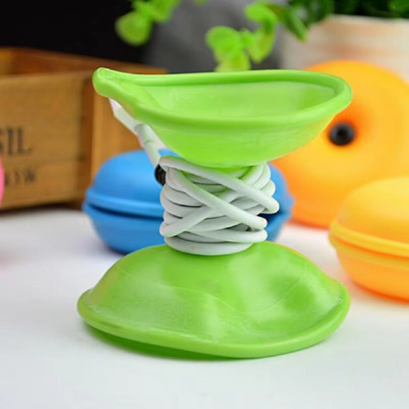 Turtle Cable Organizer, Wire Cord Reel Management, Earbud Carrying Case Headphone Cord Holder Wire Shortener Keeper Wrap Winder