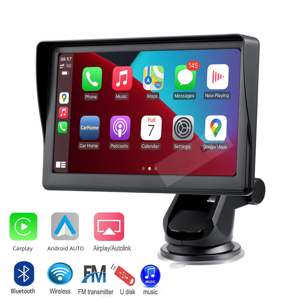7" IPS Car Smart Screen Wireless Carplay Auto Mobile Phone Projection Screen Navigation X70