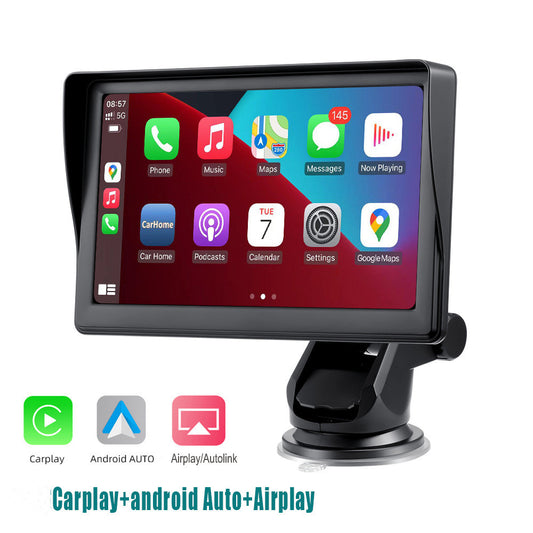 7" IPS Car Smart Screen Wireless Carplay Auto Mobile Phone Projection Screen Navigation X70