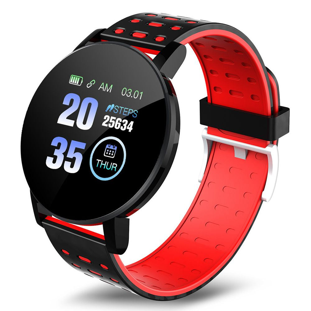 Bluetooth Smart Watch 1.3in LED Display 119 Plus
