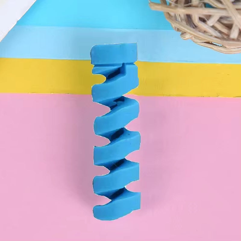 4PCS Cable Protector Silicone Bobbin Winder Wire Cord Organizer Cover for Apple Iphone USB Charger Cable Cord